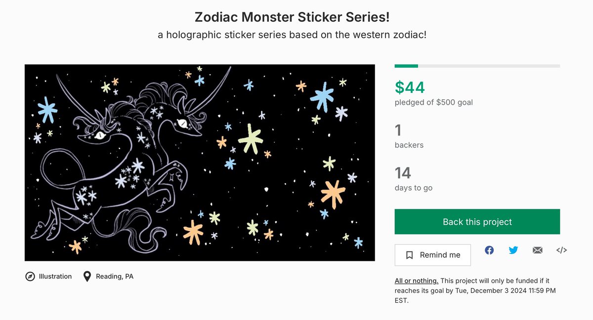 eyyy!! What’s your sign???

I have a new sticker series campaign that launched on Kickstarter! Feel free to pass it on! kickstarter.com/projects/might…

#astrology #zodiac #creatureart