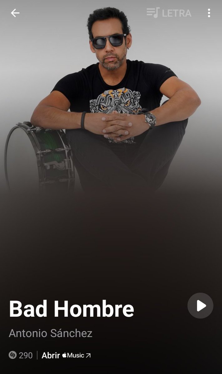 <a href="/HorizonteJazz/">Horizonte 107.9 FM</a> <a href="/IngridBeaujean/">Ingrid Beaujean</a> <a href="/JenBeaujean/">Jenny Beaujean</a> <a href="/silvanaestradab/">Silvana Estrada</a> Qué buena ejecución esta de Bad Hombre por parte de Antonio Sanchez, quien por cierto ha dicho en pocas palabras que los presupuestos (recortados sobre todo) dañan a la cultura.  Pues las escuelas de música están que se caen a pedazos ( por cierto también las privadas)
