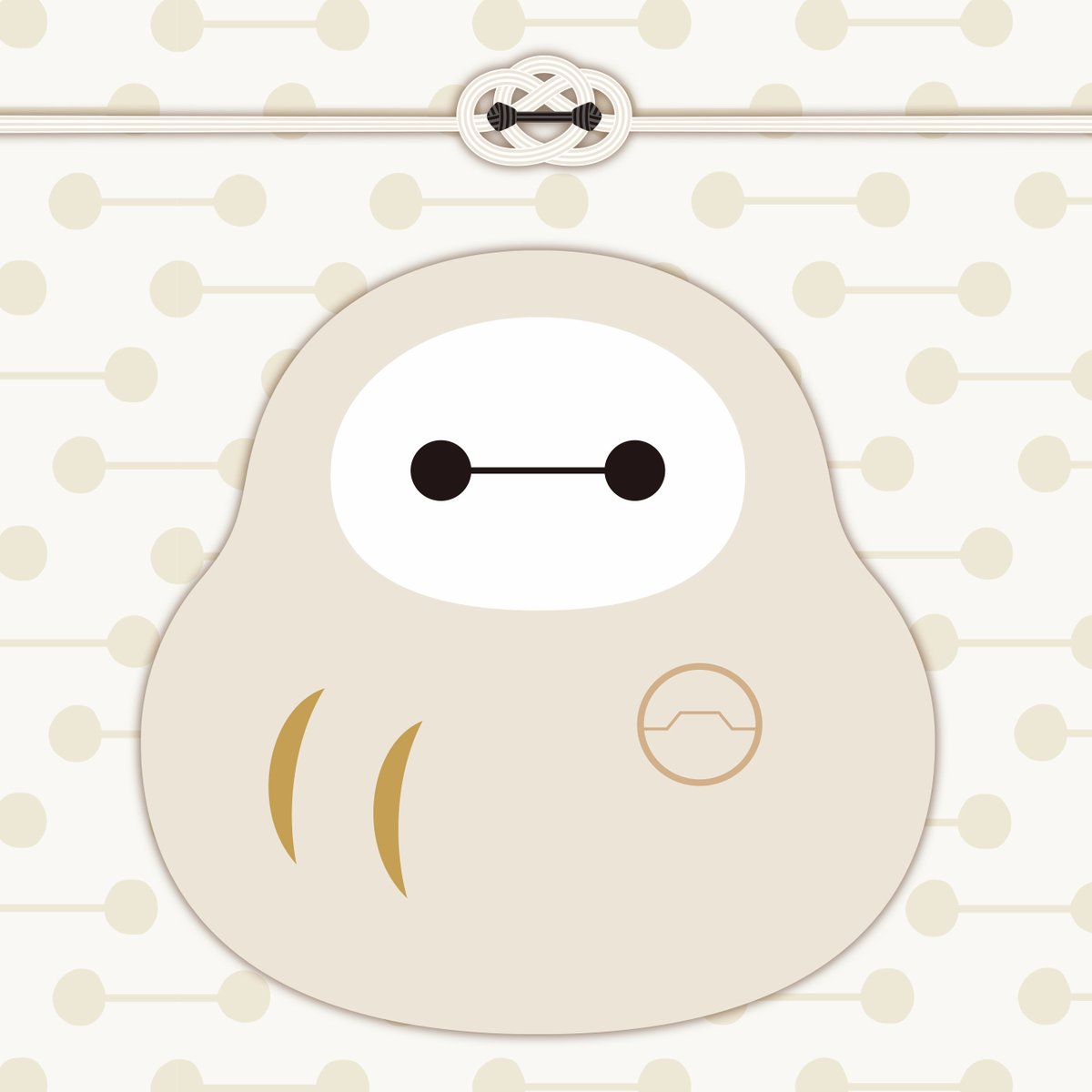 お正月にむけて #ベイマックス の新商品 描き起こしアートをご紹介