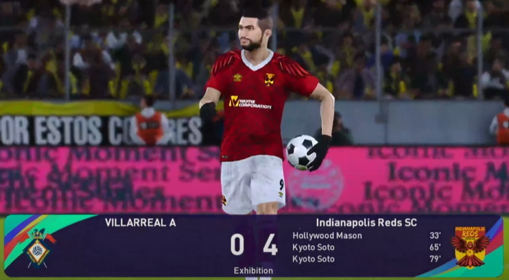 Great win in Spain vs Villareal! New formation, no problem, new tactics, no problem. Kyoto with the hatty! #futbol #soccer #football #fifa #pes2021 #indianapolis #indyisred