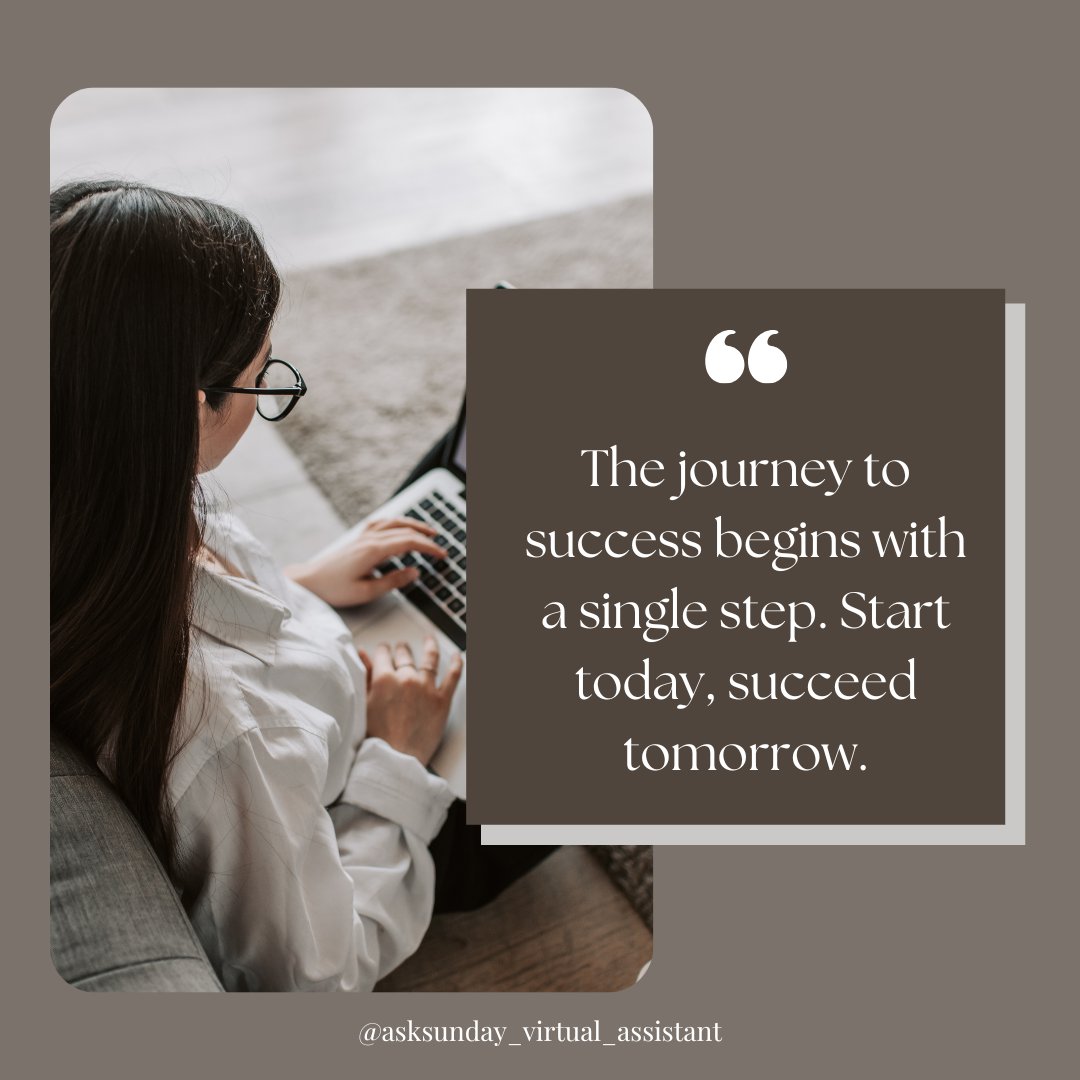 AskSunday's tweet image. Take the next step in growing your business. Partner with AskSunday today! 🌐

At AskSunday, we treat your business like our own.  Whether it’s social media management or personal tasks, we help you achieve more every day.

#AsksundayVA #PriorityService #BusinessFirst