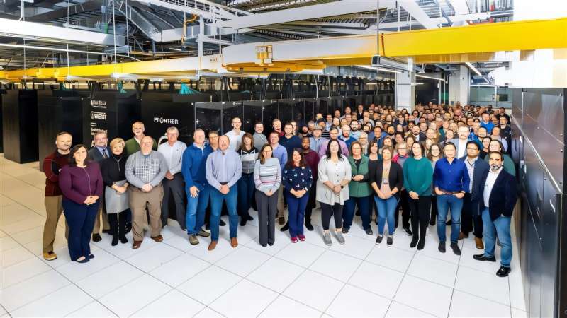 HPC Guru (on an extended break) (@hpc_guru) on Twitter photo "They never stop pushing boundaries, throughout the life of the system"
#Frontier debuted in 2022 with 9,400+ nodes
<a href="/ORNL/">Oak Ridge Lab</a> added 400 nodes for a total 9,800+
Latest HPL ran across 9,500 nodes
Added ~150 PF - equivalent to #Summit
techxplore.com/news/2024-11-f…
#SC24 #HPC #AI "They never stop pushing boundaries, throughout the life of the system"
#Frontier debuted in 2022 with 9,400+ nodes
<a href="/ORNL/">Oak Ridge Lab</a> added 400 nodes for a total 9,800+
Latest HPL ran across 9,500 nodes
Added ~150 PF - equivalent to #Summit
techxplore.com/news/2024-11-f…
#SC24 #HPC #AI