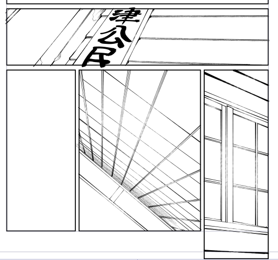 ある程度慣れてくると人物寄り背景描いてる方が楽。
特に建物には明確なルールがあるので。
背景の一番大変なところは「何を描くか」「どんなアングルで描くか」決めるところ。判断が一番脳を使うんよ…。
描くモノが決まっていればあとは手を動かすだけの事が多い。 
