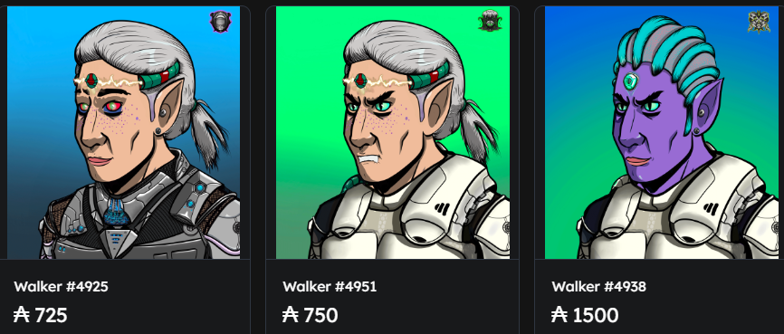 Sketch phase has begun for these bad boys. Art upgrade incoming for <a href="/WalkersCNFT/">WALKERS</a> 🚧