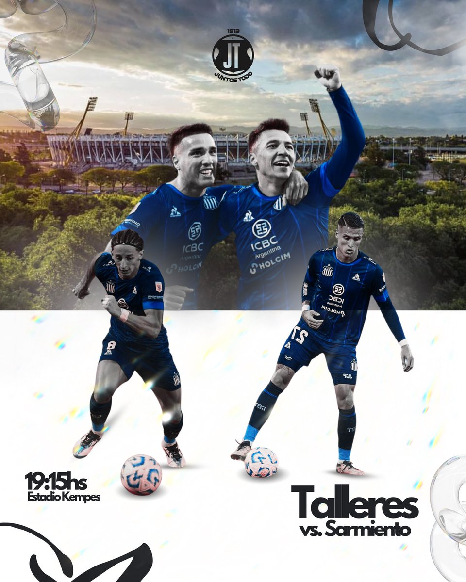 ✰ 𝐇𝐨𝐲 𝐣𝐮𝐞𝐠𝐚 𝐓𝐀𝐋𝐋𝐄𝐑𝐄𝐒 ✰

🇦🇷🅻🅿︎🅵 
👉 Fecha 23
⚽ 𝐓𝐀𝐋𝐋𝐄𝐑𝐄𝐒 vs Sarmiento
🗓️ Jueves 21/11
⏱️ 19:15Hs
🏟️ MAK
📺 TNT Sport 

#𝐣𝐮𝐞𝐠𝐮𝐞𝐥𝐚𝐓 #𝐯𝐚𝐦𝐨𝐬𝐧𝐨𝐬𝐨𝐭𝐫𝐨𝐬 #𝐣𝐮𝐧𝐭𝐨𝐬𝐭𝐨𝐝𝐨