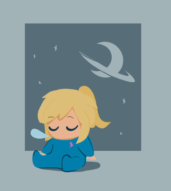 this is how the Chozo see Samus 🐣

if you are mean to her, this is who you are bein mean to >:'(