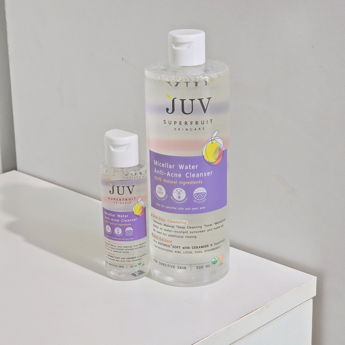 คลีนซิ่ง JUV สูตรสีม่วง สำหรับคนเป็นสิวโดยเฉพาะเลย เช็คเมคอัพ กันแดด และมลภาวะที่เจอในประจำวันให้สะอาดหมดจด ไม่ตกค้างให้เกิดการอุดตัน ขจัดความมันที่เป็นอีก1สาเหตุของการเกิดสิว ยับยั้งการเกิดสิว ลดการอักเสบของสิว สูตรนี้อ่อนโยนด้วย ผิวแพ้ง่ายก็ใช้ได้  #JUV #จุ๊ฟไมเซล่า https://t.co/wul6iEbGsS