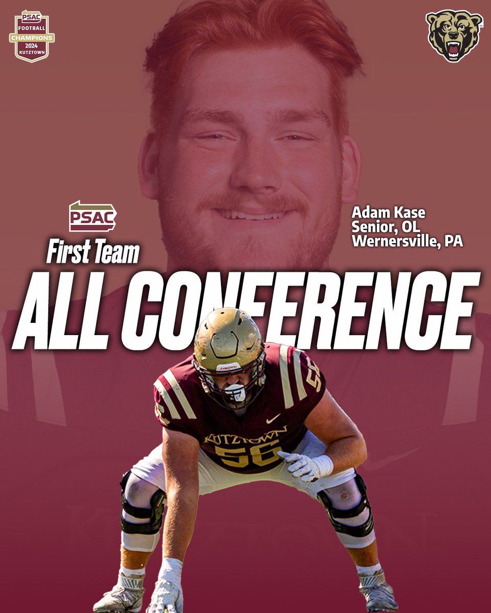 Kutztown Football 🐻 tweet media