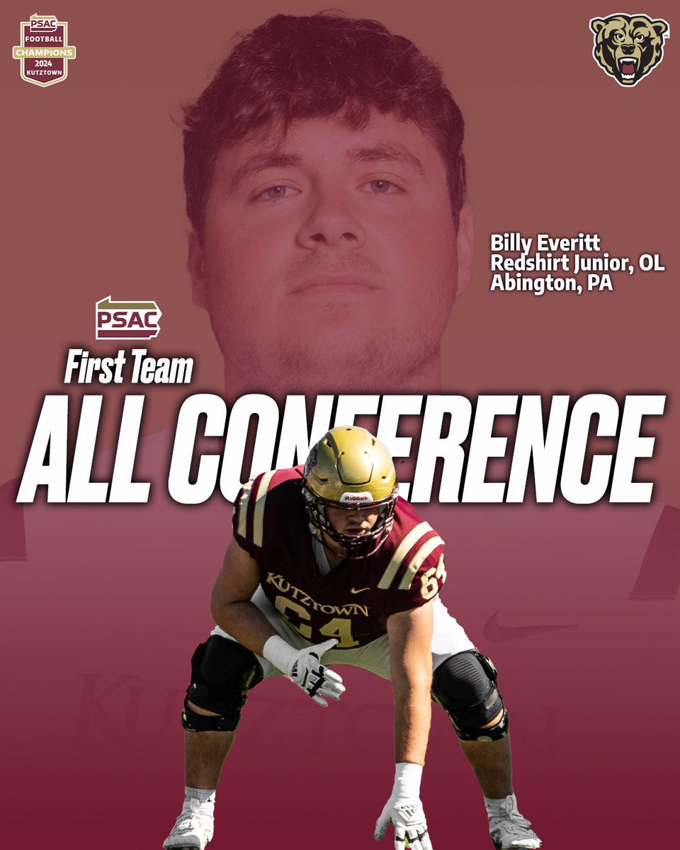 Kutztown Football 🐻 tweet media