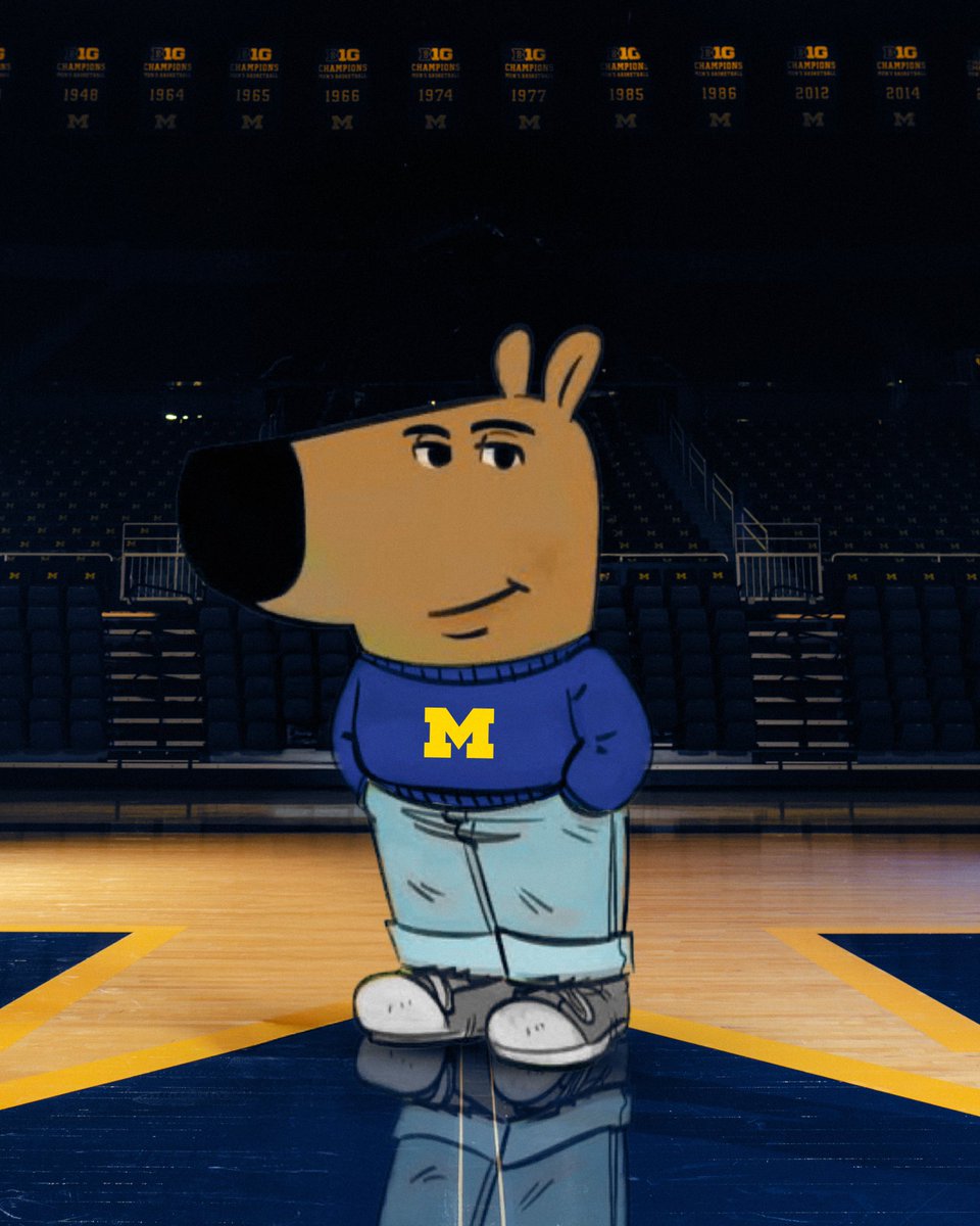 umichbball's tweet image. When you’re just a chill guy that loves Michigan Basketball