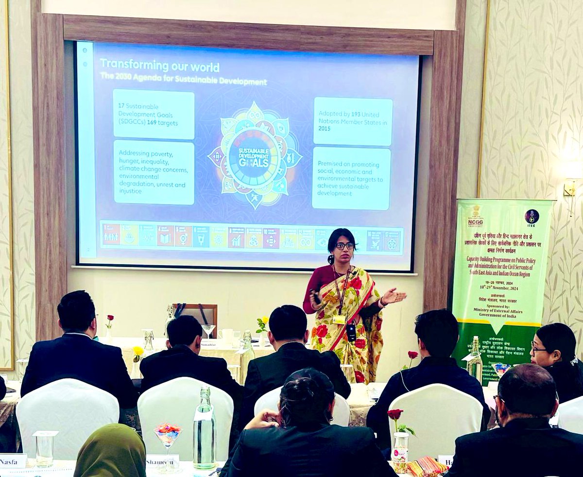 SanyuktaSam1's tweet image. ➡️Only 17 % of #SDGs are on track; 34% regressing;  51%stagnant  

➡️$4.4 trillion is the annual investment gap in financing #SDGs

➡️Discussed-GlobalSouth must collaborate on SDGs with civil servants from Asia-African countries 

My #SDGIndiaIndex #MultidimensionalPoverty Index