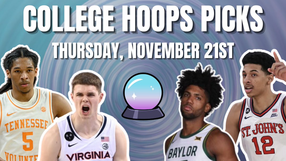 Previewed the top games on tomorrow's slate!

Baylor vs St. John's
Tennessee vs Virginia
Seton Hall vs VCU
Syracuse vs Texas 
and more!

You can jump to a specific game using the chapters feature 🫡

youtu.be/WKb0pMtvgU8
