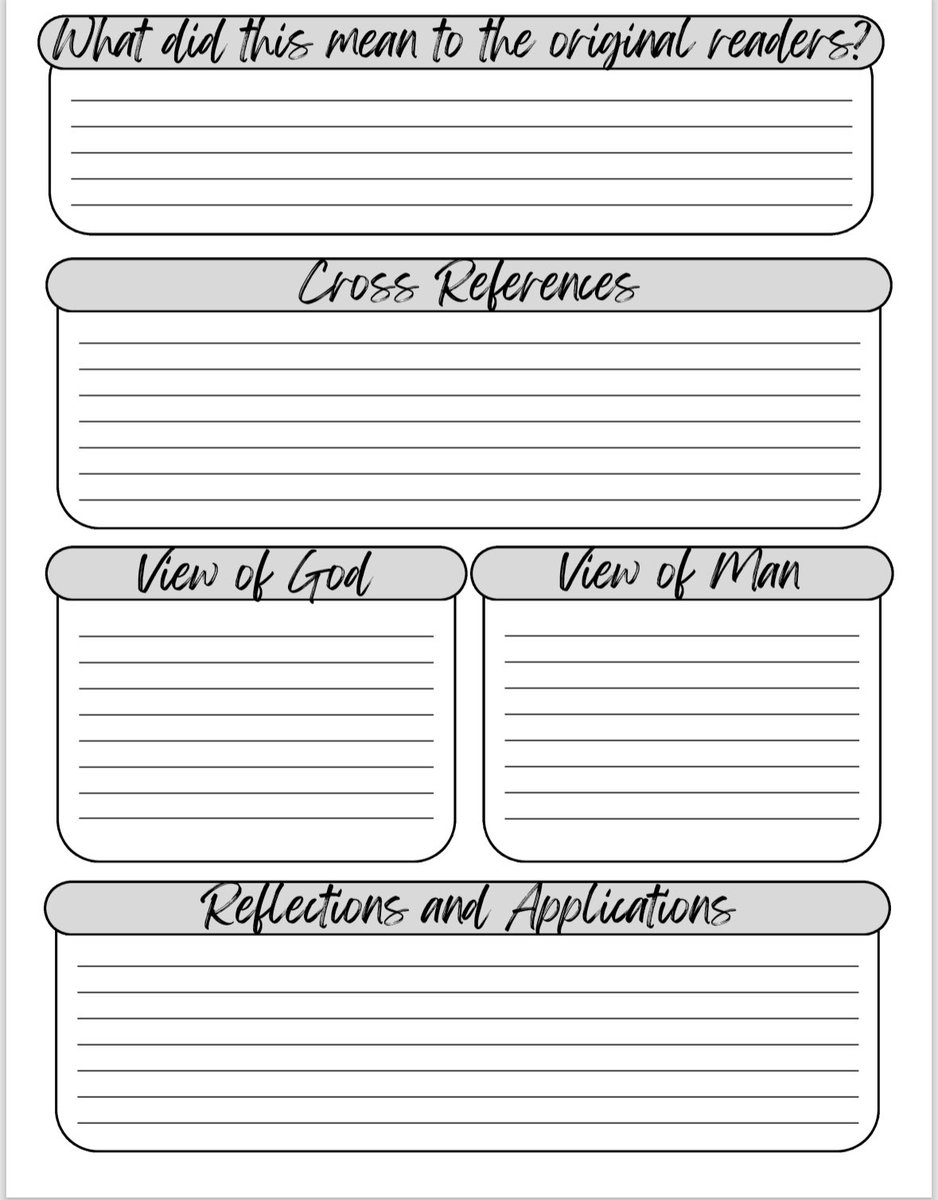 kyle_gilstrap's tweet photo. We have been talking through how practically to study the Bible the last two weeks. One couple shared tonight, “We’ve never been in a church that actually taught us how to study the Bible for ourselves before.” That makes it all worth it! Here are the pages we all went through: https://t.co/sxF0R3DozG