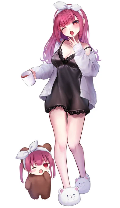 「おはよ～君たちぃ………」#マリンのお宝 