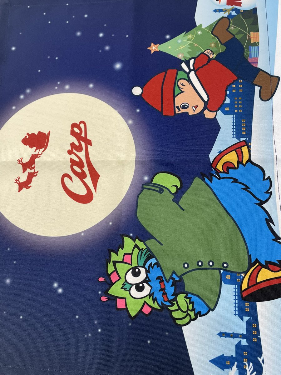 カープクリスマスランチョンマット&巾着が入荷しました。 価格(税込