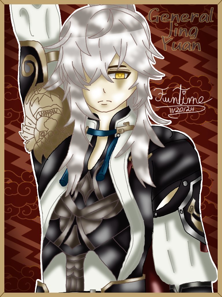 Funtime_CC's tweet image. "Show no mercy!: Jing Yuan"

This took forever- hope y'all like it and let me know who I should draw next