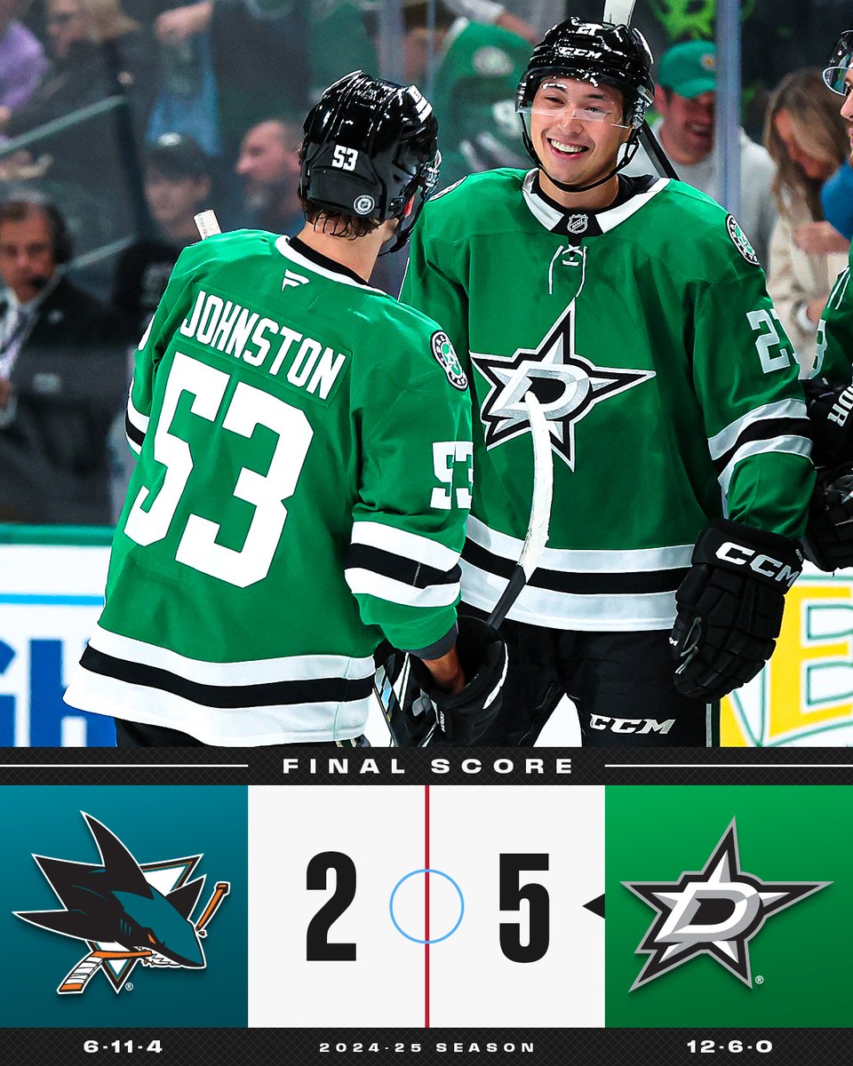 That's another two points for the <a href="/DallasStars/">Dallas Stars</a>! ✌️