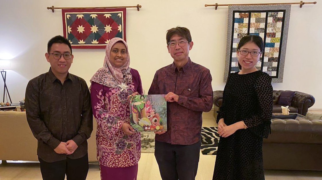 KIYA Masahiko, Ambassador of Japan to ASEAN (@amb_japan_asean) on Twitter photo Great discussion with HE Amb <a href="/sarahnrd/">Sarah Devadason</a> of <a href="/MYASEANPTM/">Permanent Mission of Malaysia to ASEAN</a> on the preparation for π²πΎ's upcoming #ASEAN Chairmanship in 2025. π―π΅ will fully support π²πΎ's important role, and we are excited for our journey next year! β¨ Great discussion with HE Amb <a href="/sarahnrd/">Sarah Devadason</a> of <a href="/MYASEANPTM/">Permanent Mission of Malaysia to ASEAN</a> on the preparation for π²πΎ's upcoming #ASEAN Chairmanship in 2025. π―π΅ will fully support π²πΎ's important role, and we are excited for our journey next year! β¨