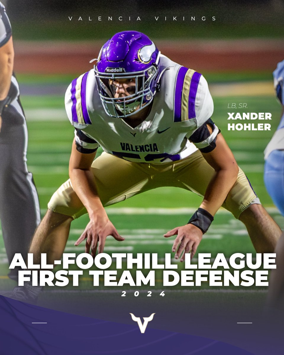 VHSVikingsFB's tweet photo. Proud of our team and what they accomplished this year!

First Team Defense:
Xander Hohler, LB
Symeon Wilkins, LB
Ronald Bruner, DB
Rocco Testa, LB

#VikingDNA https://t.co/blREZbssQY