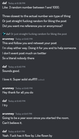 Thanks to $SPY $SPX $ES $ES_F $BTC but $MSTR as the standout

Due to our crushing $MSTR

We have a long-standing member that BANKED SO HARD that they have asked if it were ok to pay it forward with covering 3 "Random people" 3 month memberships

Absolutely unreal thing for them