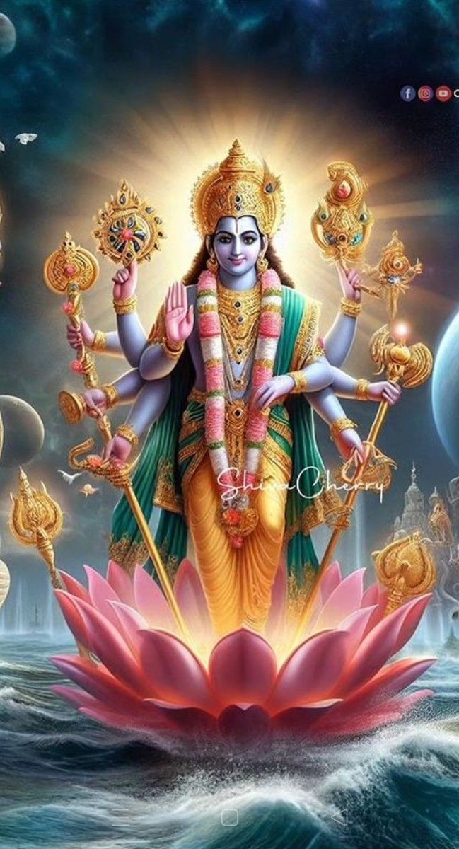 नारायण की महिमा अपरंपार, संकट हरो, देते सुख अपार।
जय श्री हरि विष्णु नारायण 
ॐ नमो भगवते वासुदेवाय नमः 🌸❤️🪷