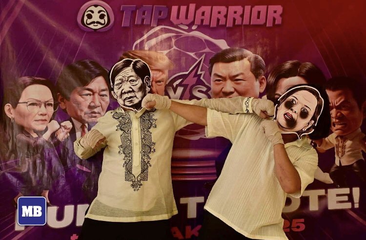 KimslayChiu's tweet photo. You can download and play Tap warrior! Dahil sa Tap Warrior game malilimutan natin ang problema. Parang nanonood lang tayo ng kampanya at nakikinig sa pambobola. #TapWarrior #PunchToVote #Halalan2025 #mobilegame #telegramapp

https://t.co/DnQOZhFdRI https://t.co/yktXPpZAyQ