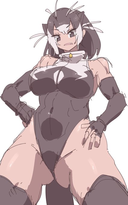 通常衣装がハイレグになってるオオカワウソ
#odaibako_osasimilli https://t.co/t6OPPbqBkt 