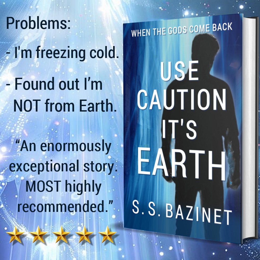 SSBazinet's tweet photo. USE CAUTION🚧IT'S EARTH! https://t.co/77MD39e2Ad 

“A fantastical, poignant, uplifting tale of emotional upheaval and newfound enlightenment . . . A heartwarming, inspiring tale sure to make you smile...and wonder 'what if'...” 

#inspirational #Humor #kindleUnlimited https://t.co/Bi2DvzoELx