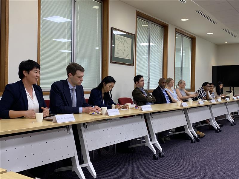 JPEmbassyAU's tweet photo. Disaster Risk Reduction is a common challenge for all. The Embassy had great discussions with experts from around the region on what we can do together and better thanks to @AIIANational @JPFSydney. Japan🇯🇵continues to work with all partners & @UNDRR .
#DRR #JFIPP #MeetOurStaff https://t.co/jhU2xJrmiv