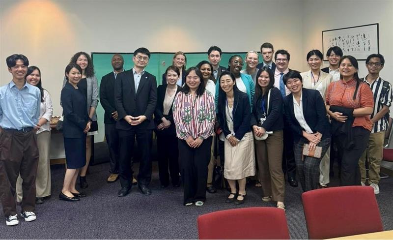 JPEmbassyAU's tweet photo. Disaster Risk Reduction is a common challenge for all. The Embassy had great discussions with experts from around the region on what we can do together and better thanks to @AIIANational @JPFSydney. Japan🇯🇵continues to work with all partners & @UNDRR .
#DRR #JFIPP #MeetOurStaff https://t.co/jhU2xJrmiv
