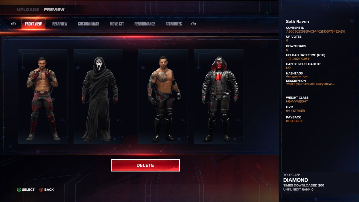 RealSeth_Raven's tweet photo. Whatβs your favourite scary movie π
Up now #RHW #GPWW #HGW
#WWE2K24 https://t.co/rstUGZW07w