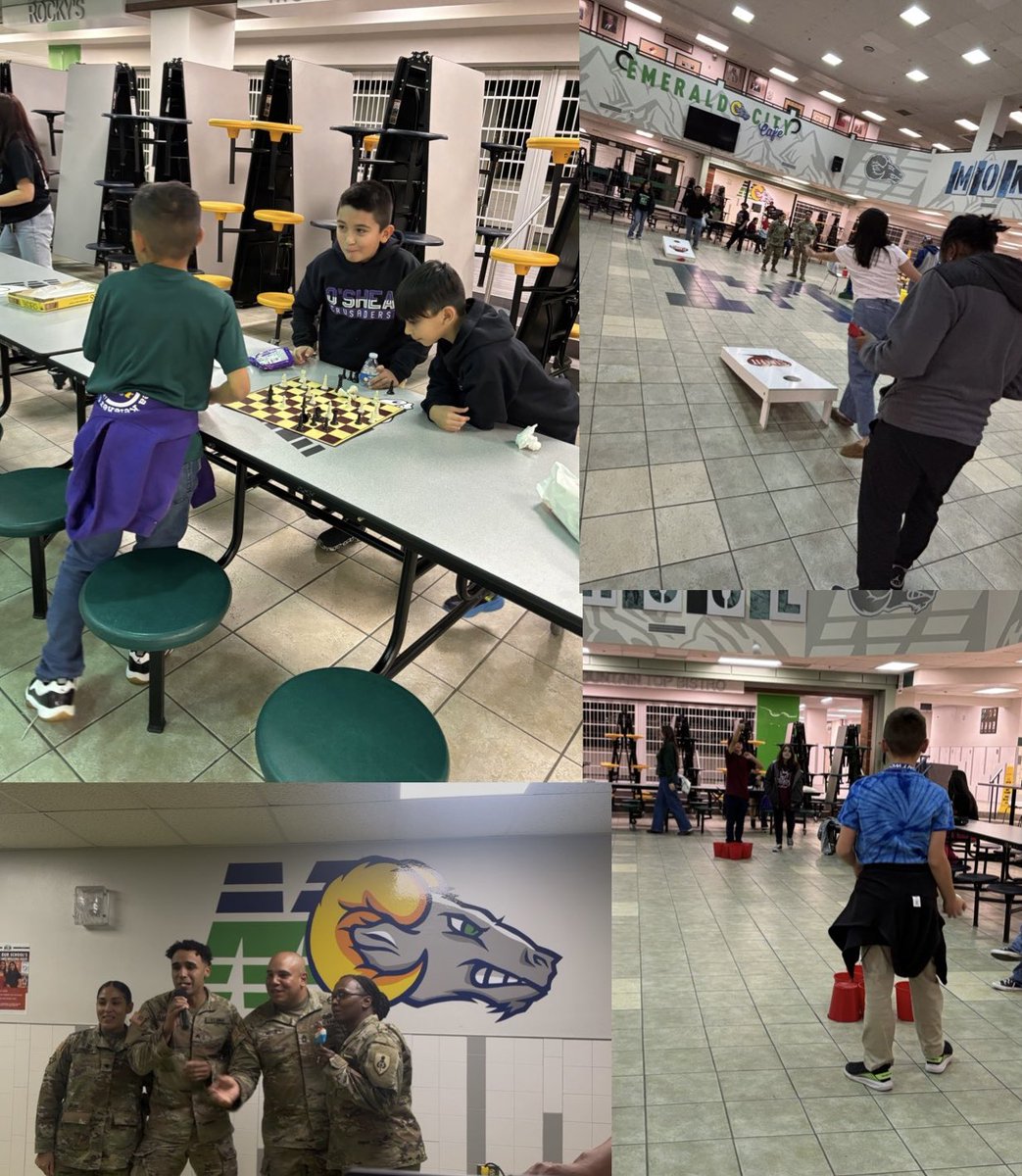 Our Military Game Night was a total success! Thank you to all the Montwood Feeder Pattern families who attended, our wonderful volunteers and Military liaisons. <a href="/MontwoodHS/">David Herrera</a> 💙💚