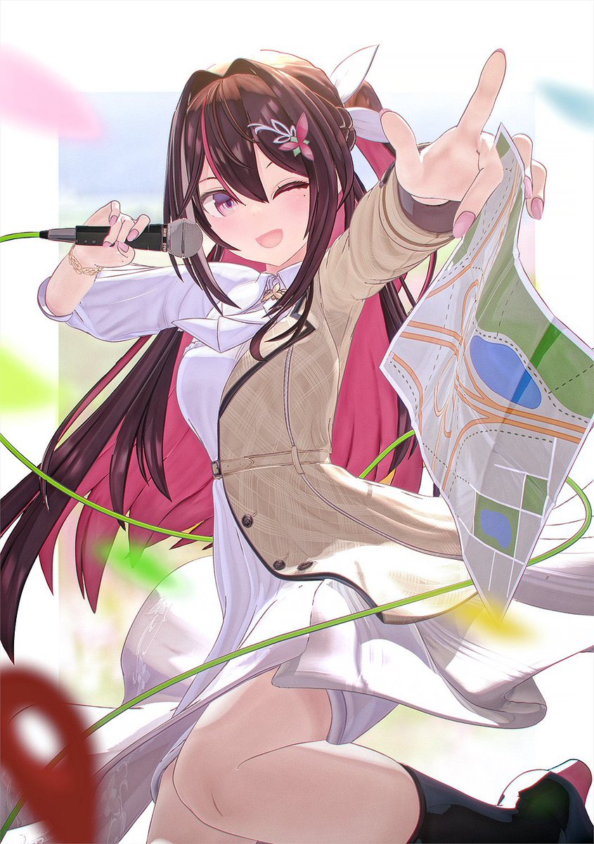 AZKi 「」|加速🈂トウのイラスト