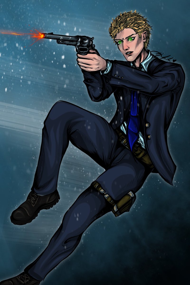 “There is nothing noble being superior to your fellow people; true nobility is being superior to your former self.”

Such a cool character and I hope you enjoy this art of your character! <a href="/FreeCoyote250/">FreeCoyote</a> 

#edenlost #fanart #illustration