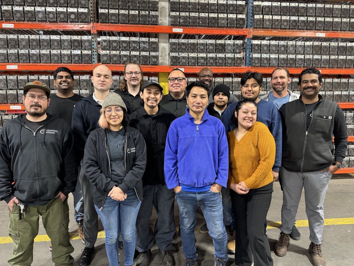 Just visited our new Denver Service Center—upgraded from 4,000 sqft to 52,000 sqft! Incredible to see the team’s dedication to servicing miners, repairing dashboards &amp; coordinating projects nationwide.

Always hiring experienced &amp; passionate #bitcoin repair techs. Reach out!
