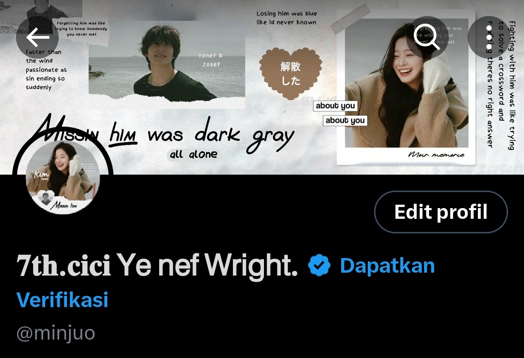 minjuo's tweet image. samaan layout sama ayang hihi, spesial 1 tahun 1 bulaan yeaaay ini beneran lucu, dan aku suka, thankyou pacarku yang paling lucu, i love you banyak banyak. 🥺❤