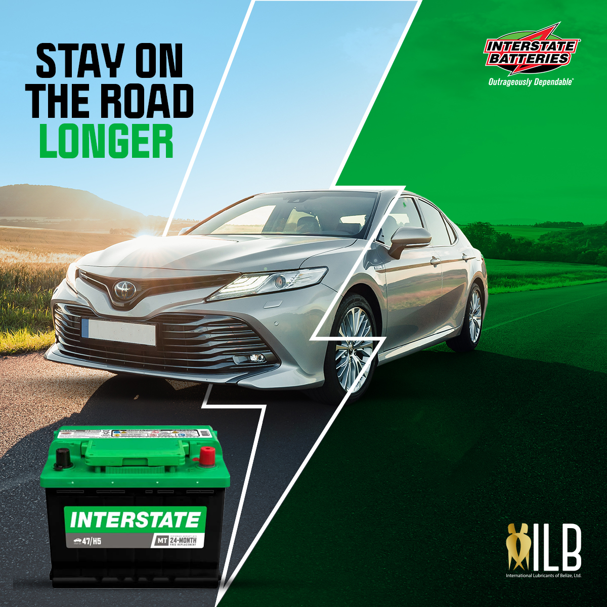 ILB_Lubricants's tweet photo. Stay Powered Wherever You Go! 🔋​
Trust in Interstate Batteries to keep you moving, every mile, every time.​

#ILB #InterstateBatteries https://t.co/AdEYnJ5YRy