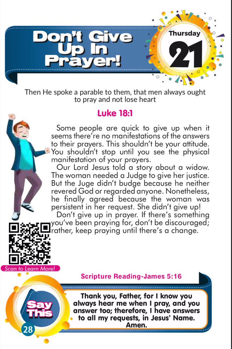 godwinoserada's tweet photo. Rhapsody of realities https://t.co/UZgzo4r8LA