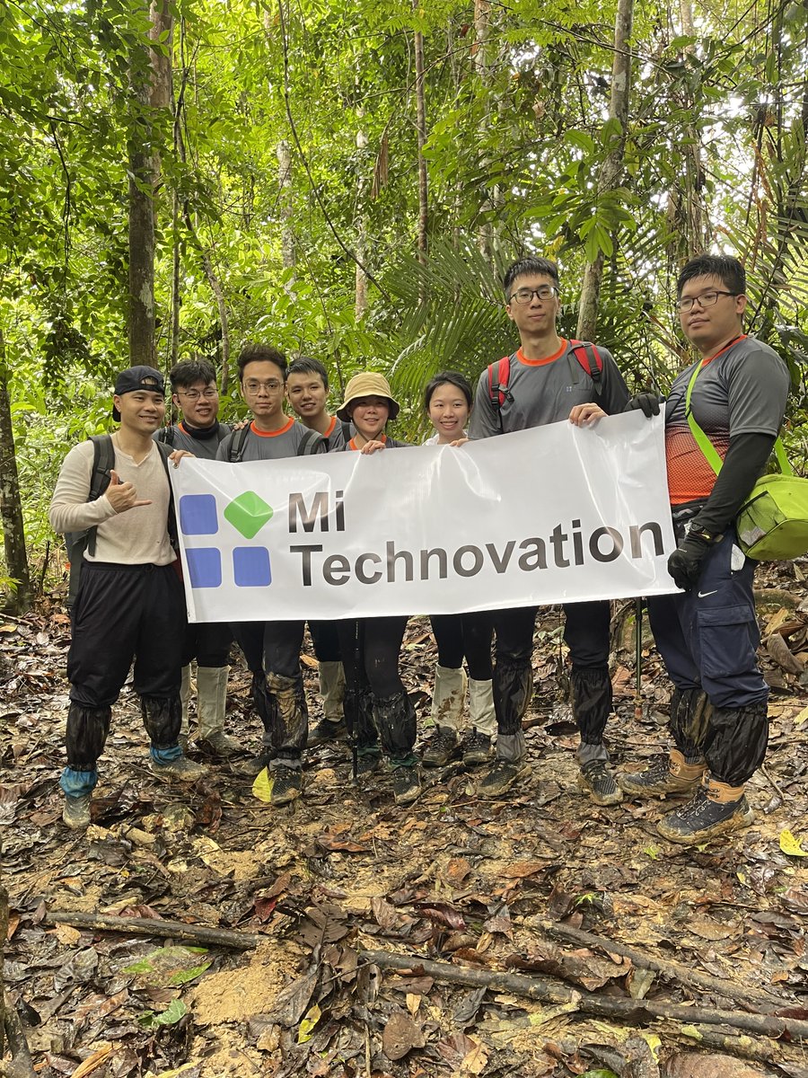 Committed tiger conservation supporters, Mi Technovation Berhad sent 3 separate teams into Sungai Yu Ecological corridor to assist in keeping the corridor safe and maintaining it through tree planting activities. Kudos!