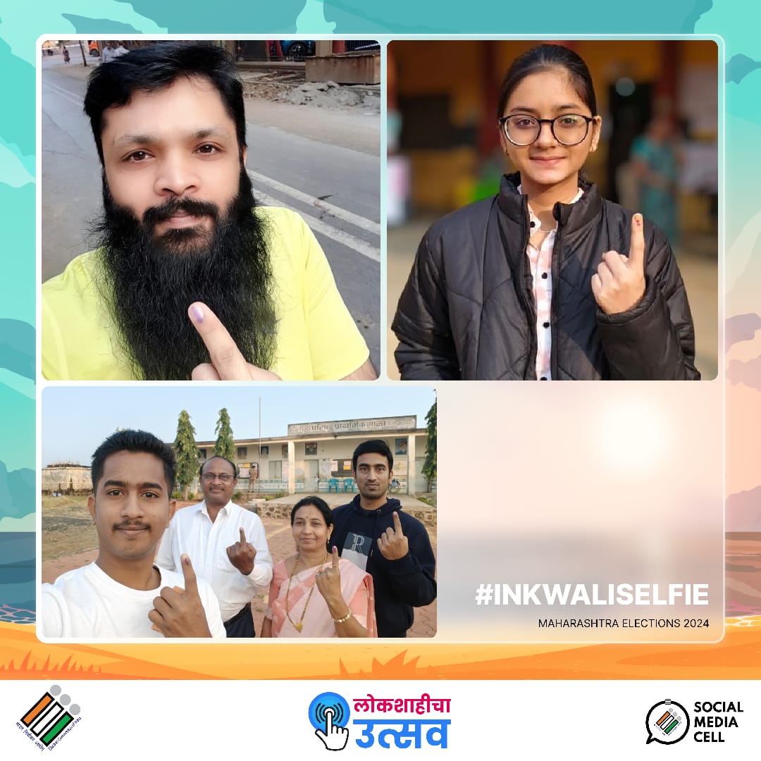 Inked and proud! ✨🙌

Hats off to the voters of Maharashtra for making their mark as every vote makes our democracy stronger.

#Throwback
#MaharashtraElection #AssemblyElections2024
#ECI #VoiceYourChoice #ReadyToVote