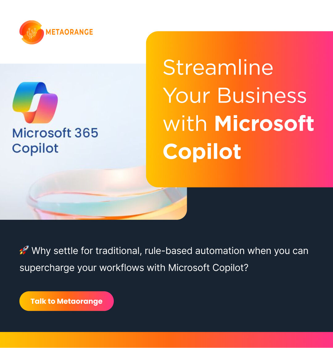 ariedgeai's tweet image. Stop wasting time on #repetitivetasks and outdated processes! With #Microsoft #Copilot, you can:
✅ Cut #automation costs by up to 75%
✅ Automate #workflows in seconds using NLP
✅ Empower your team to focus on what really matters

𝗙𝗼𝗹𝗹𝗼𝘄 - lnkd.in/g8c6_9GP