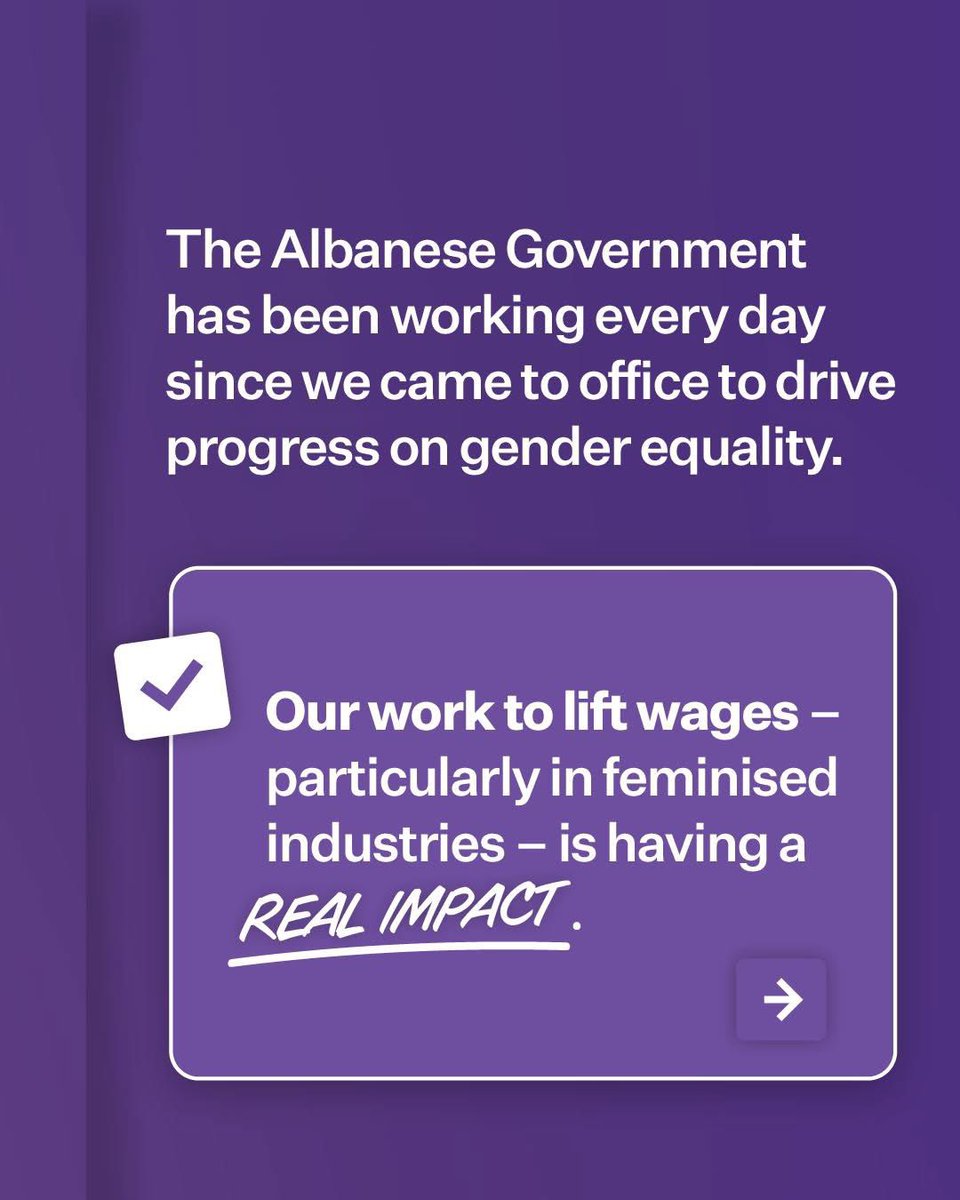 LibbyCokerMP's tweet photo. New data released yesterday showed that under Labor, the gender pay gap is continuing to drop ⬇️ https://t.co/DDWZDeDKX3