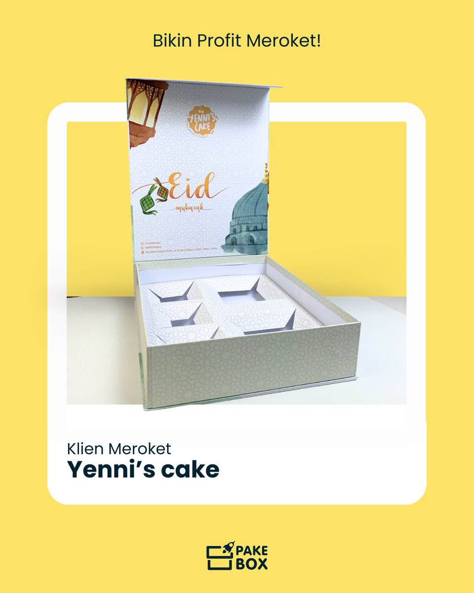 pakeboxmeroket's tweet image. Jadikan momen spesial lebih spesial dengan packaging yang menarik, di pakebox

klik link di bio
#PakeBox #PackagingCustom #HardboxIndonesia #SupportUMKM #KemasanBerkelas #hardboxlebaran #boxcustombandung #boxkue #hardboxkuekering #boxlebaran #hardboxcustom #boxunik #boxcustom