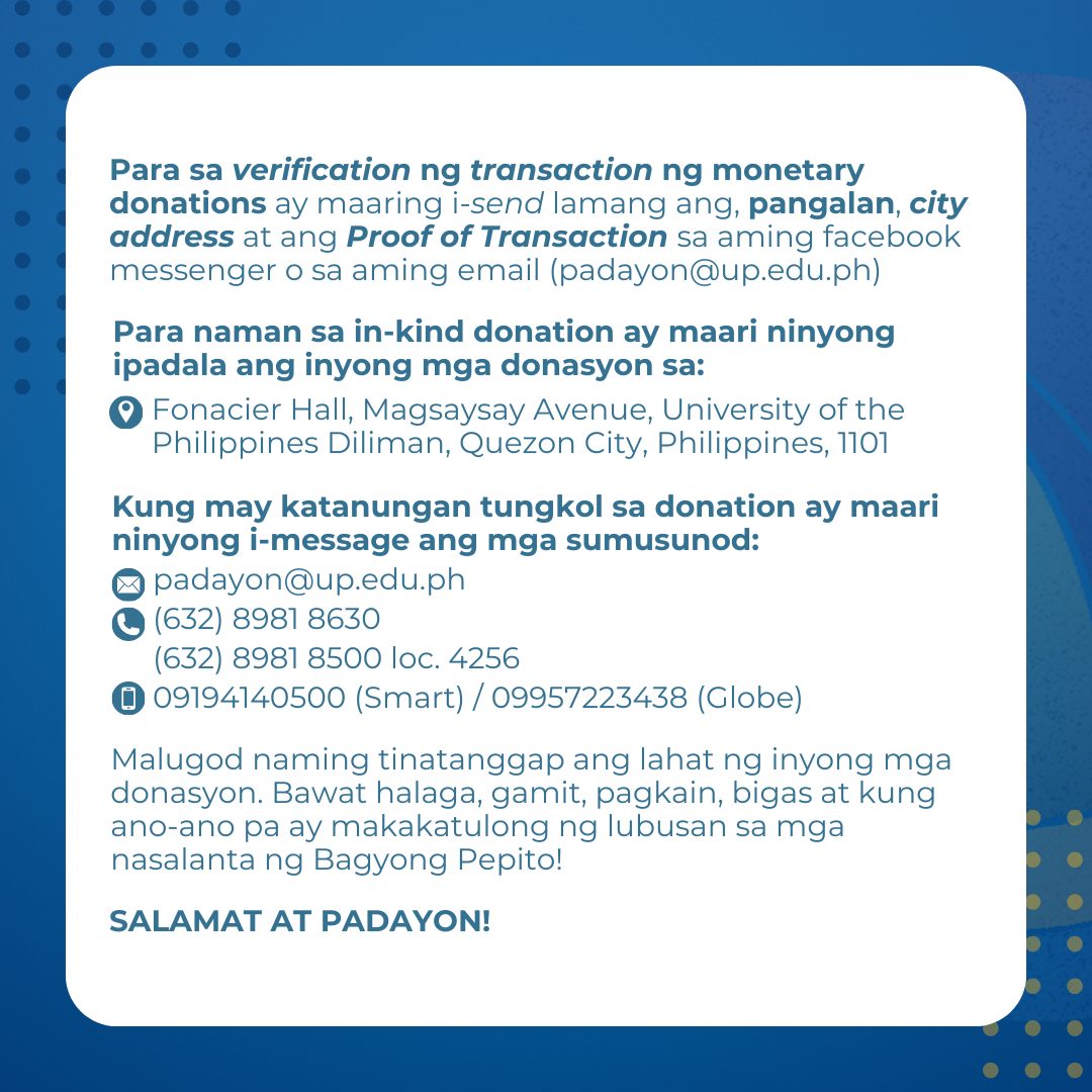 University of the Philippines tweet media