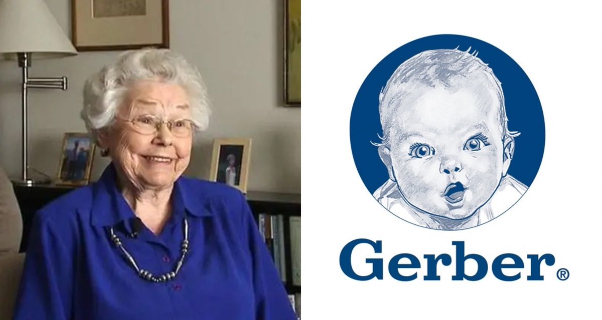 davidmarchie's tweet photo. Happy birthday, Ann Turner Cook, The original Gerber Baby of my childhood (RIP). #AnnTurnerCook #Gerber https://t.co/wHXUZ2ACaG