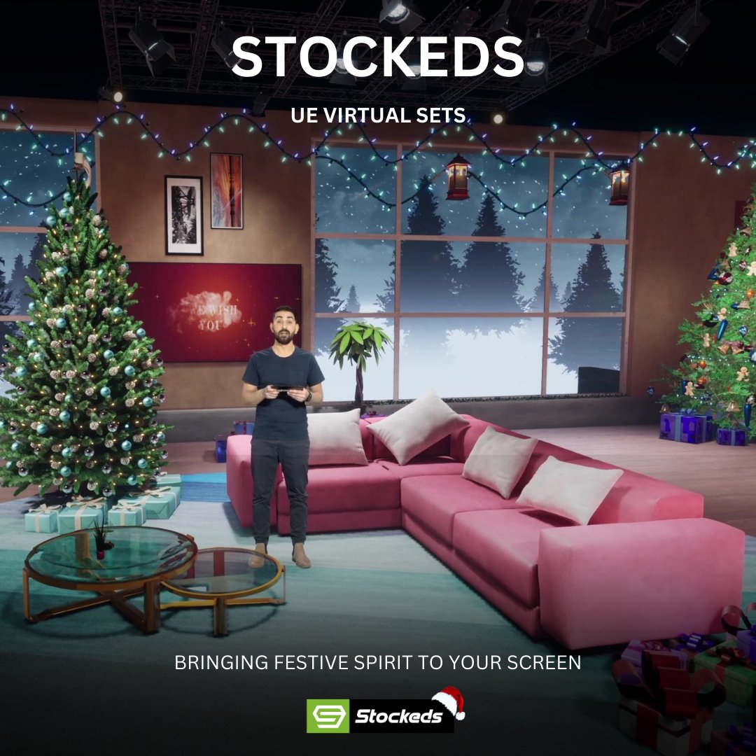 Stockeds113439's tweet image. ❄️ Bring Christmas Magic to Your Screen – JINGLE BELLS PACK Inside
stockeds.com

.
#UnrealEngine
#VirtualSets
#UEVirtualSets
#VirtualProduction
#RealTimeRendering
#3DDesign
#VirtualStudio
#BroadcastSolutions
#LiveProduction
#VirtualSetDesign
#AximmetryIntegration