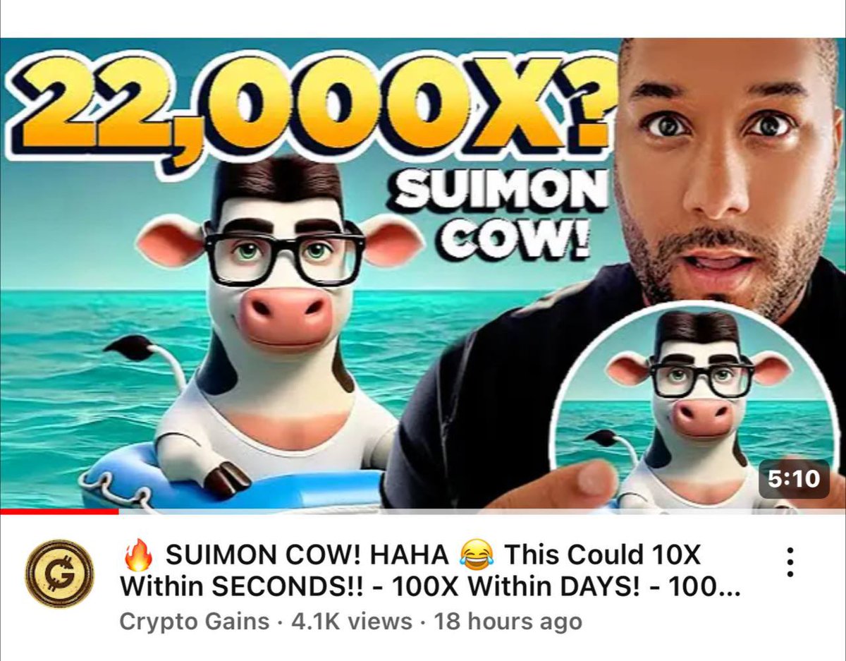 CowSuimon's tweet photo. Big thanks to @Cryptogains9 for supporting SUIMON COW and sharing it with your amazing community! 🚀🐮🌊
Check out the video: https://t.co/rrJALpLy61
Let’s keep riding the waves together! 🌊💎

#suimemecoin #suimoncow https://t.co/CK6aVTLiV4