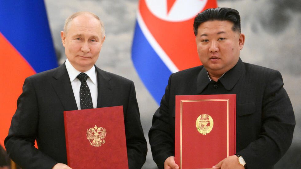 BRICSinfo's tweet photo. 🇰🇵🇷🇺 Kim Jong Un says relations with Russia are at a "new strategic level." https://t.co/Ug3emoKFfw