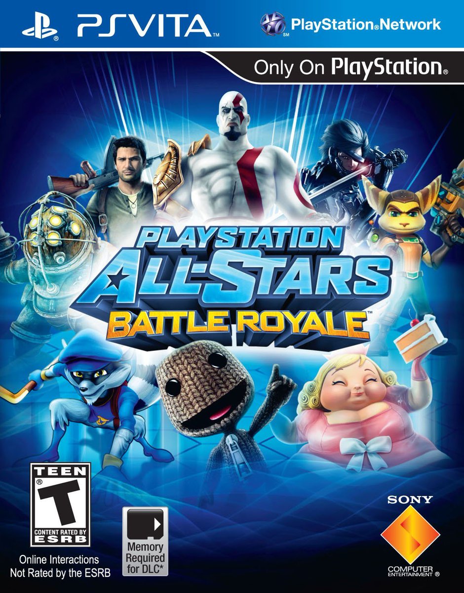 FGAnniversaries's tweet photo. 12 years ago today, PlayStation All-Stars Battle Royale was originally released on the PlayStation 3 and PlayStation Vita in NA. It was developed by SuperBot Entertainment and published by Sony Computer Entertainment. https://t.co/y3nVGpafGJ
