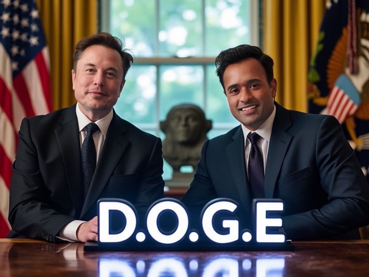 cb_doge's tweet photo. Elon Musk and Vivek Ramaswamy will advise DOGE at every step to pursue three major kinds of reform:

regulatory rescissions, administrative reductions and cost savings. https://t.co/uuvtWIsYeF